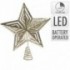 LED stromeček Golden deco star 28 cm